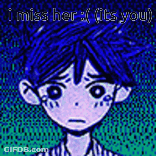 Pixel Art Boy I Miss Her :( It's You GIF