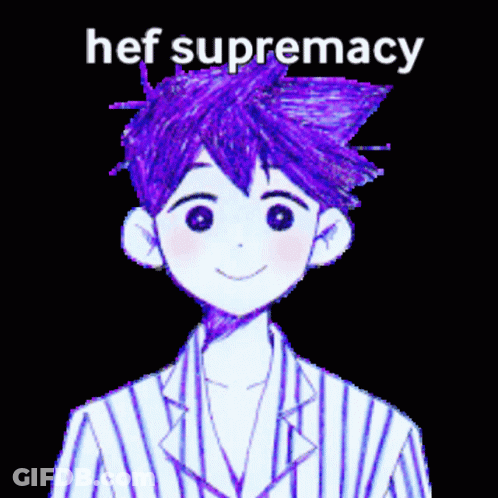 Pixel Art Boy With Purple Hair Hef Supremacy GIF