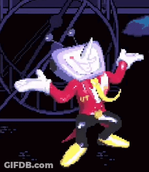 Pixel Art Cartoon Character Red Jacket Yellow Shoes GIF