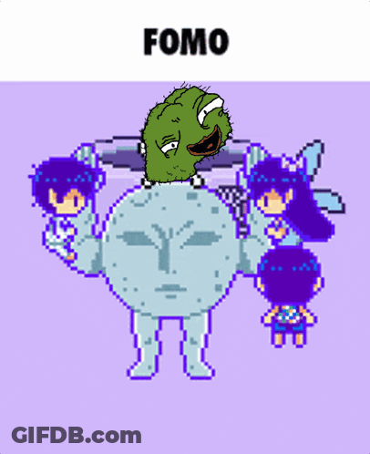 Pixel Art Cartoon Fomo GIF