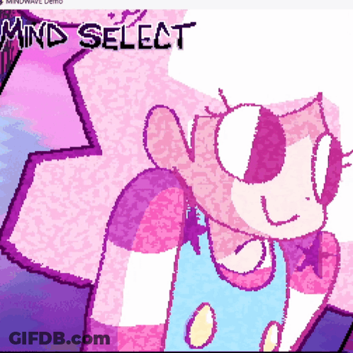 Pixel Art Cat Mind Select GIF