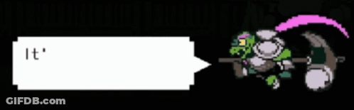 Pixel Art Character Saying It's Just Something I Know Is True GIF