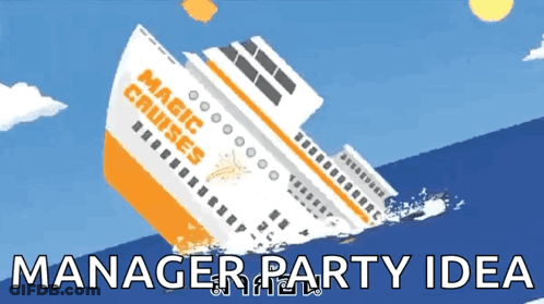 Pixel Art Cruise Ship Saying Magic Cruises GIF