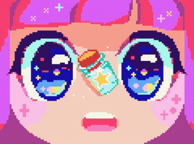Pixel Art Cute Mizkai GIF