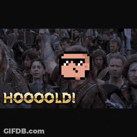 Pixel Art Gift With Merry GIF