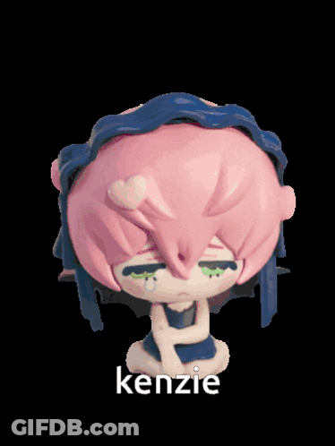 Pixel Art Girl Kenzie GIF