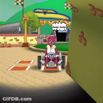 Pixel Art Girl Playing Angry Birds GIF