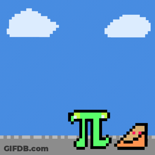 Pixel Art Green Letter I And Carrot GIF