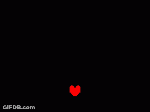 Pixel Art Heart Saying But It Refused GIF