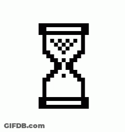 Pixel Art Hourglass GIF