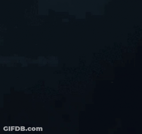 Pixel Art Light Coming Out Of Hole In Sky GIF