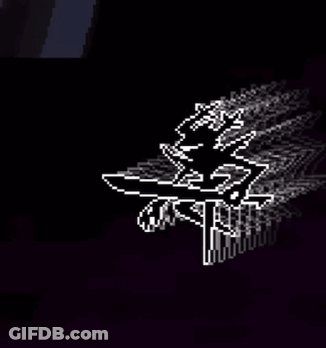 Pixel Art Lion Flying GIF