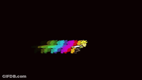 Pixel Art Man And Woman On Leaf With Flowers GIF