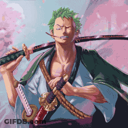 Pixel Art Man Holding Sword GIF