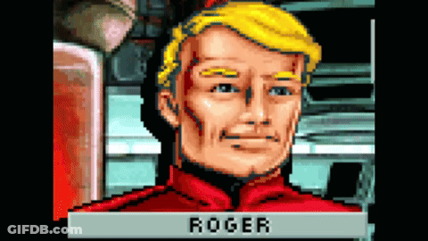 Pixel Art Man Named Roger GIF