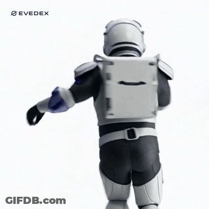 Pixel Art Man With Purple Hair And Purple Flower JPD GIF