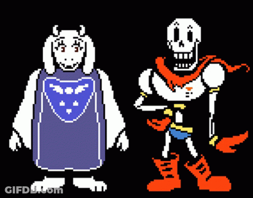 Pixel Art Of Sheep And Skeleton GIF