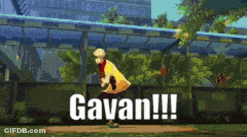 Pixel Art Person With Gavan GIF