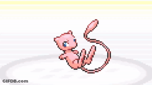 Pixel Art Pink Cat In Circle GIF
