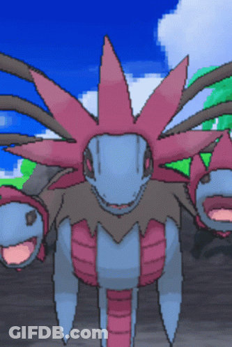 Pixel Art Pokémon With Pink Flower GIF