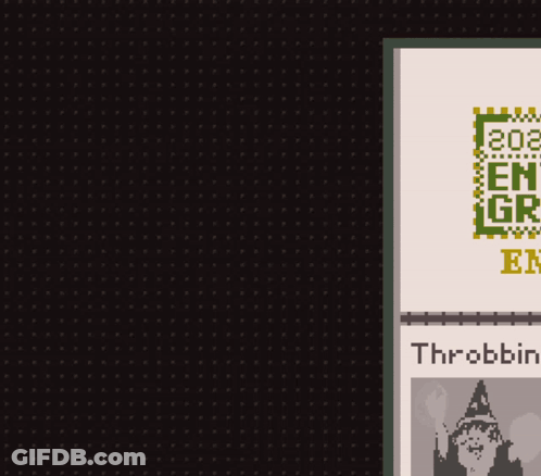 Pixel Art Red Denied Stamp GIF