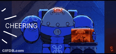 Pixel Art Robot With Number 98 On Chest GIF