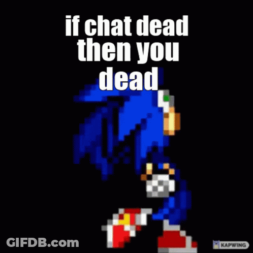 Pixel Art Sonic Lying On Ground GIF