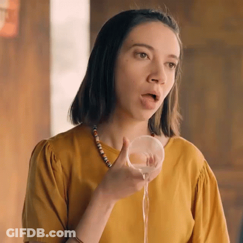 Pixel Art Thumbs Up Against Sunset GIF