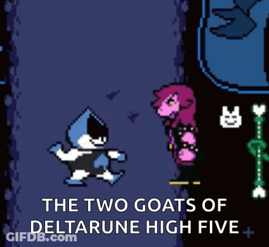 Pixel Art Video Game Characters Fighting GIF