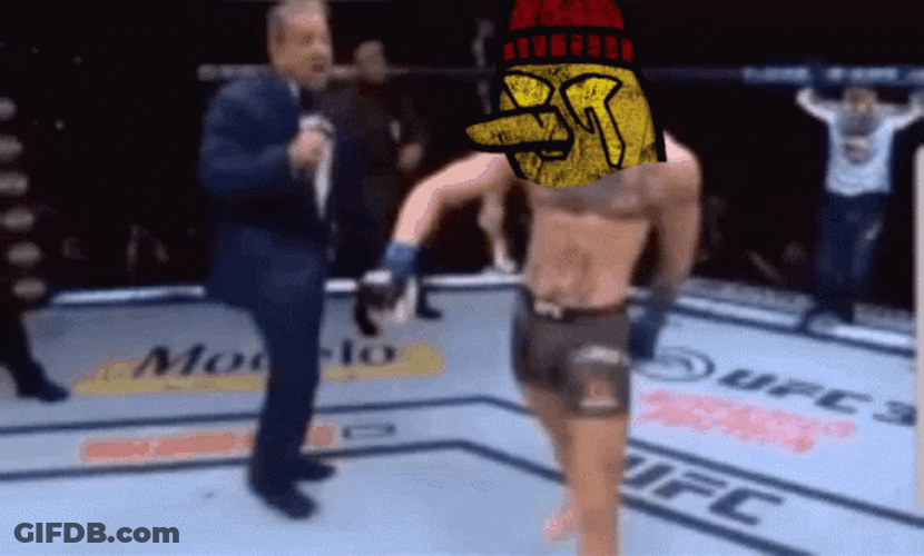 Pixel Penguin Conor Mcgregor Walk GIF