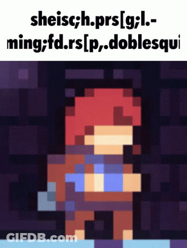 Pixel Person Who Up Celestin They Mountain Rn GIF