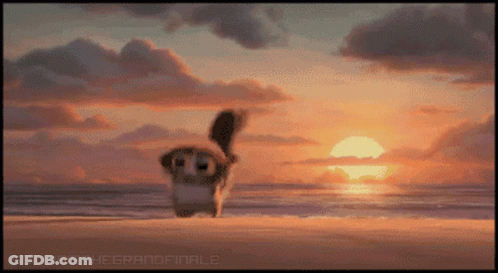 Pixel Squirrel On Beach Sothissthegrandfinale GIF