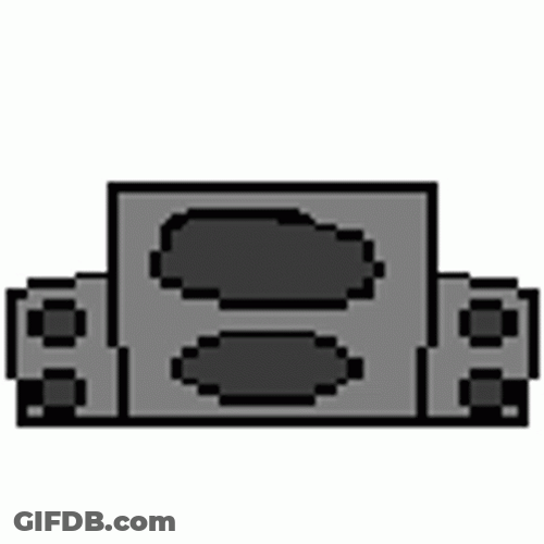 Pixel Stereo Loudspeakers GIF