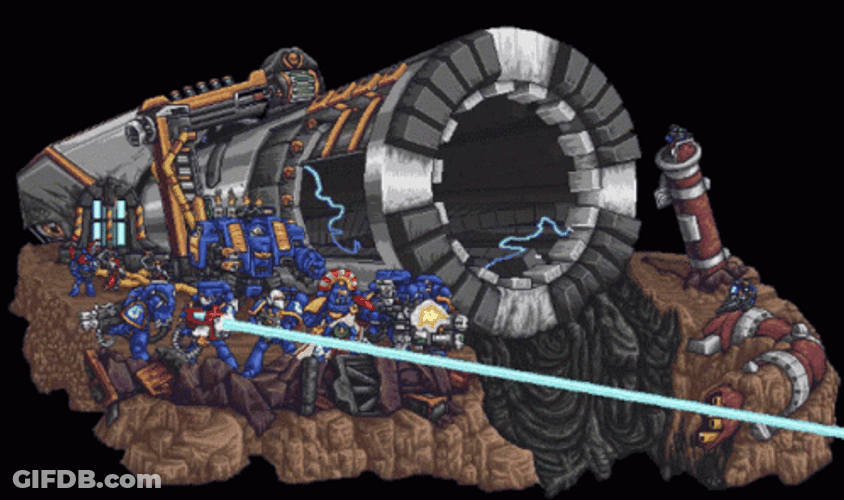 Pixel Titan Canon Camera For Mosasaurus GIF