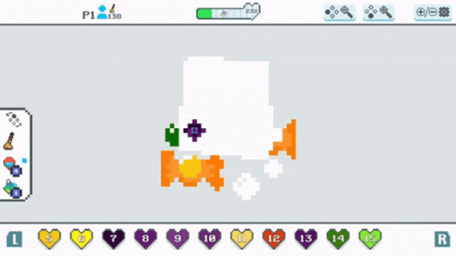 Pixel Video Game Play GIF