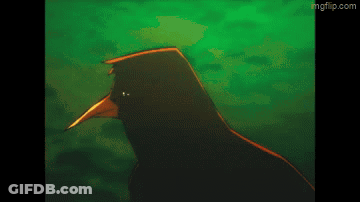 Pixelated Bird With Ingflip.com GIF