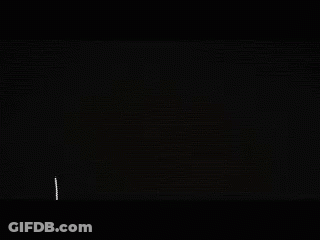 Pixelated Footprints On Sandy Beach GIF