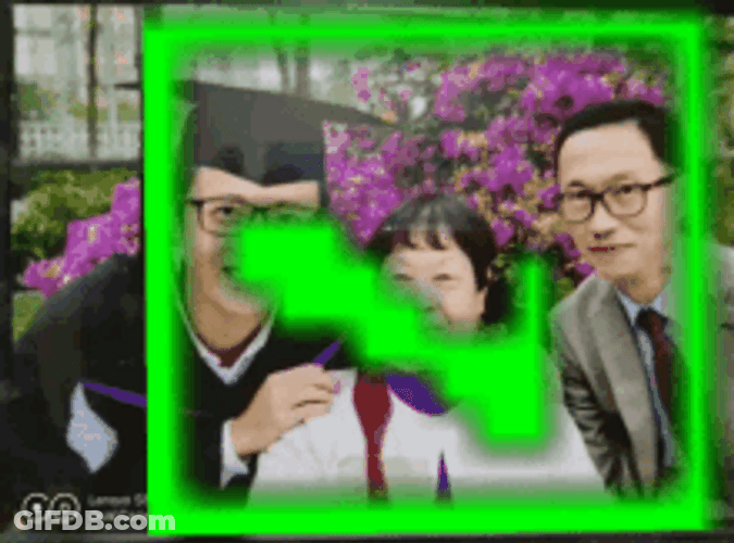 Pixelated Green Check Mark GIF