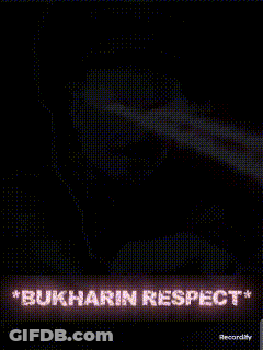 Pixelated Man Bukharin Respect GIF