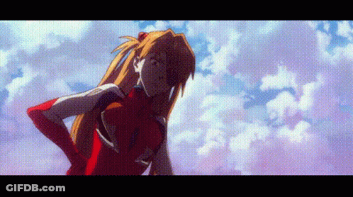 Pixelated Man Face Rainbow Background GIF