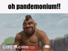 Pixelated Man Saying Oh Leading GIF