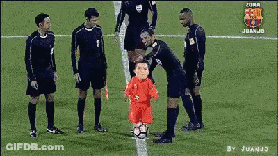 Pixelated Soccer Player Number 10 GIF