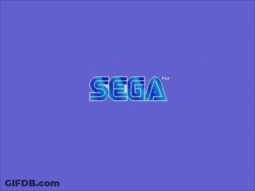 Pixelated Soccer Player With Sega Logo GIF
