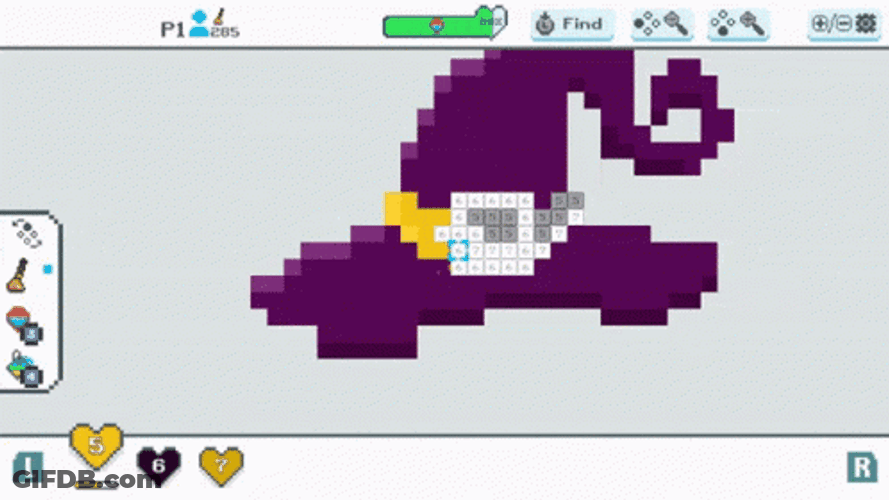 Pixelated Sorting Hat GIF
