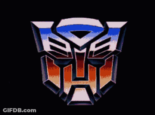 Pixelated Transformers Logo GIF