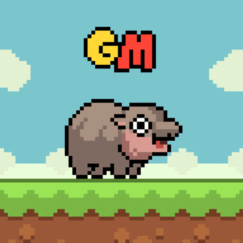 Pixelmoo Moodeng GIF