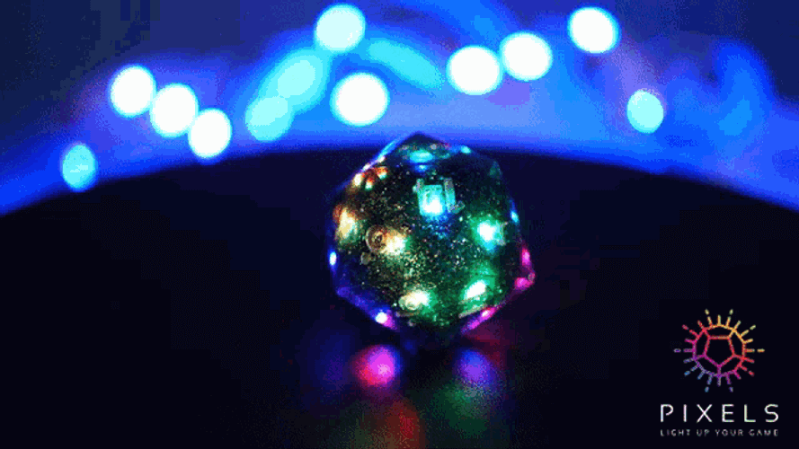 Pixels Electronic Dice Pixels Dice GIF
