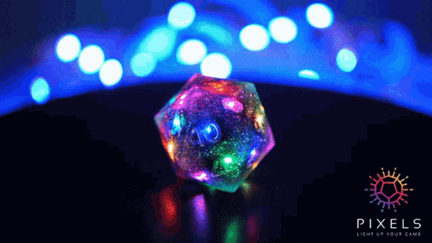 Pixels Electronic Dice Pixels Dice GIF