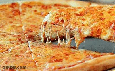 Pizza Slice Taken Out GIF