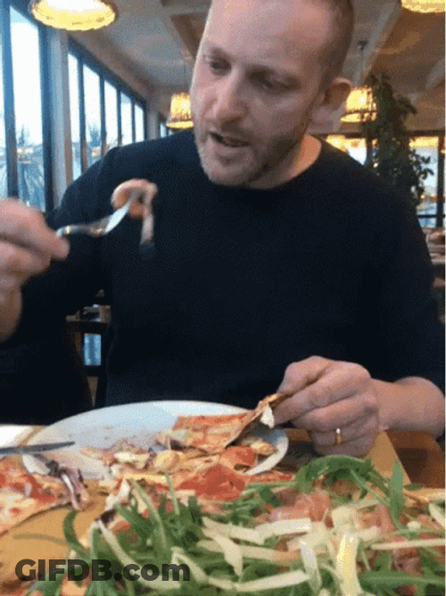 Pizza Time Eating Loop GIF